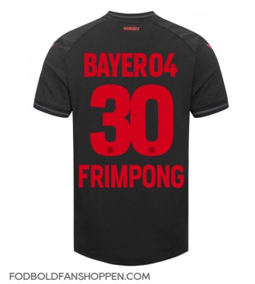 Bayer Leverkusen Jeremie Frimpong #30 Hjemmebanetrøje 2023-24 Kortærmet